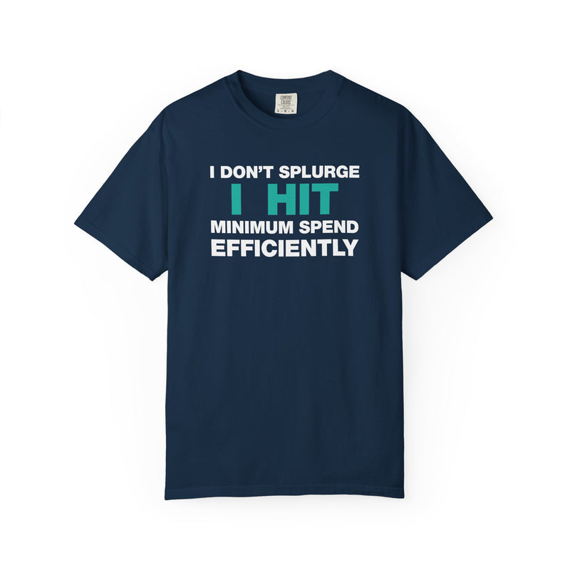 Load image into Gallery viewer, Minimum Spend Credit Card Bonus Point Miles Travel Teal T-shirt
