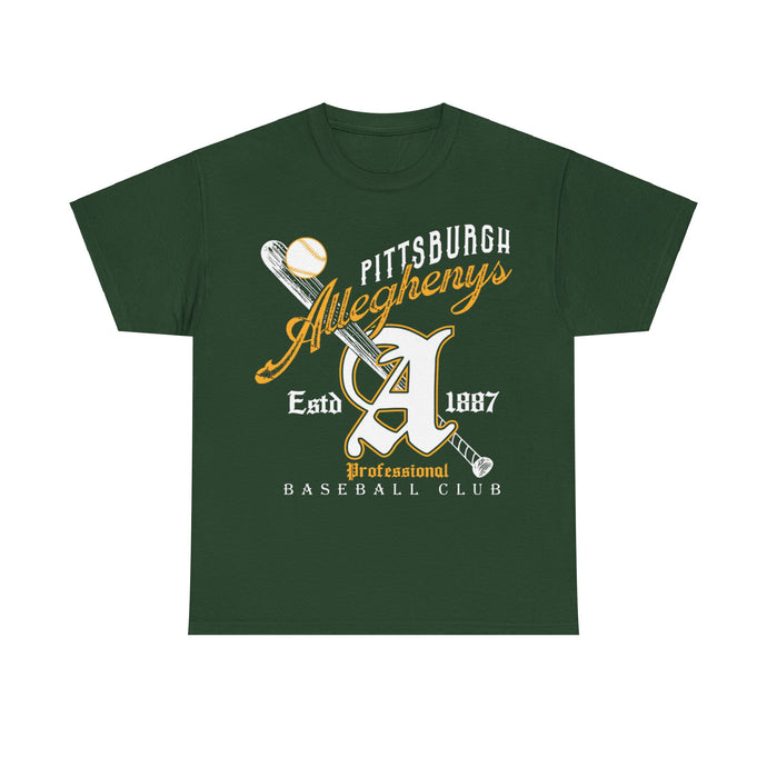 Pittsburgh Alleghenys Est 1887 Pennsylvania Baseball T-shirt