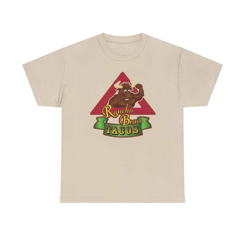 Load image into Gallery viewer, Rancho Bravo Tacos T-Shirt - Taco Restaurant Industry Defunct Tee
