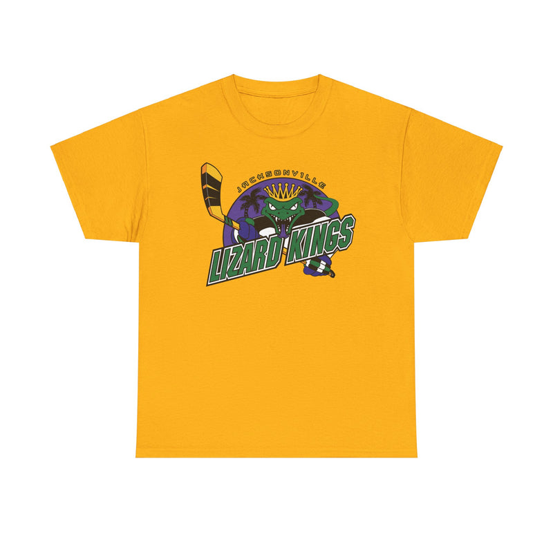 Load image into Gallery viewer, Jacksonville Lizard Kings Florida East Coast Hockey 1995-2000 T-shirt
