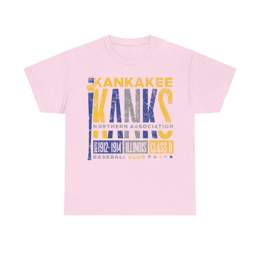 Kankakee Kanks Est 1912 Illinois Baseball T-shirt