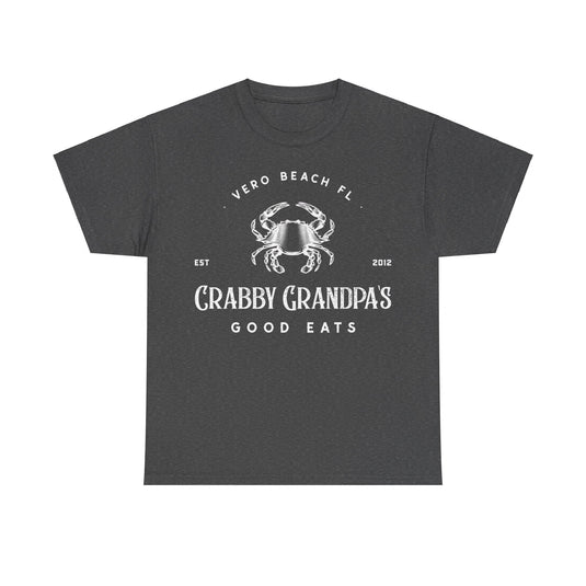 Crabby Grandpas Vero Beach Florida Restaurant T-shirt