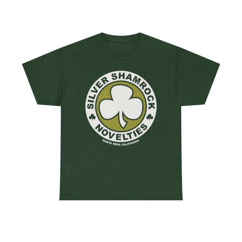 Load image into Gallery viewer, Silver Shamrock Novelties California 1982 Horror Movie Halloween III T-shirt
