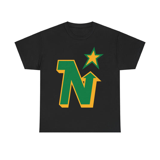 Minnesota North Stars Hockey 1991 Nostalgic Logo T-shirt