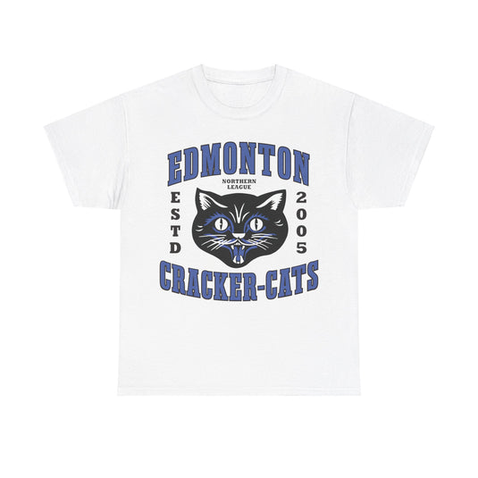 Edmonton Cracker-Cats Est 2005 Canada Baseball T-shirt