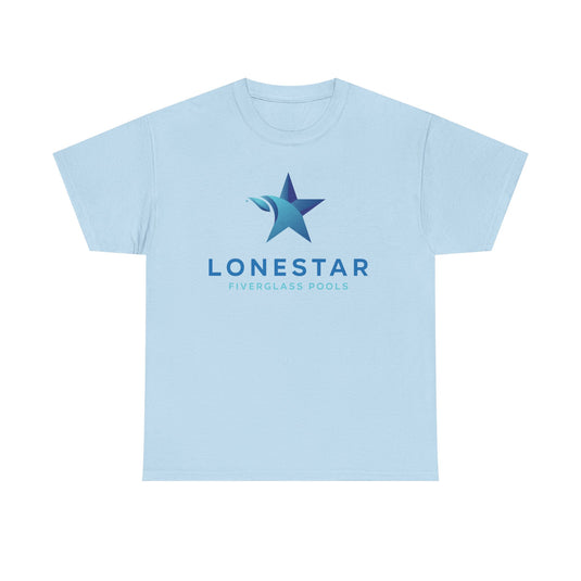 Lonestar Fiberglass Pools T-Shirt Defunct Pool Company Bankrupt Logo Tee