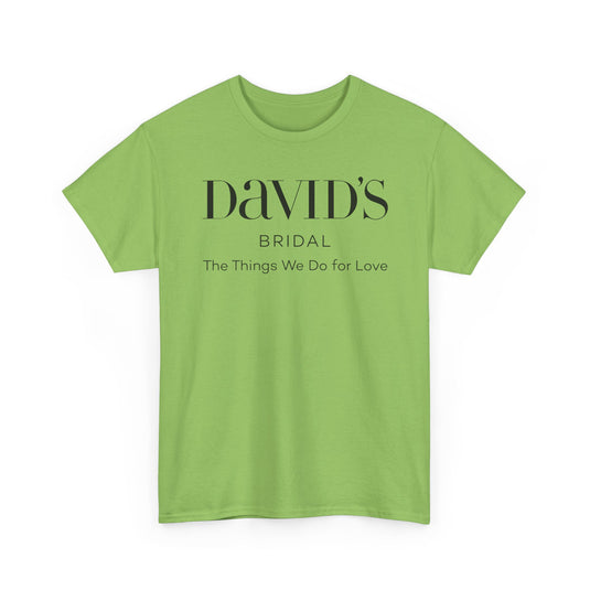 David's Bridal T-Shirt - Bankrupt Wedding Store Logo Tee - Bridal Chain