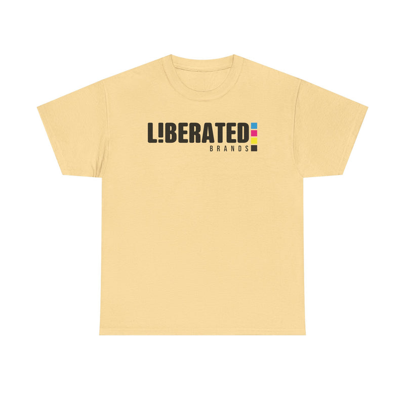 Load image into Gallery viewer, Liberated Brands T-Shirt Defunct Fashion Company Bankrupt Logo Tee

