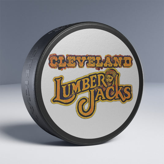 Cleveland Lumberjacks Ohio Hockey Puck