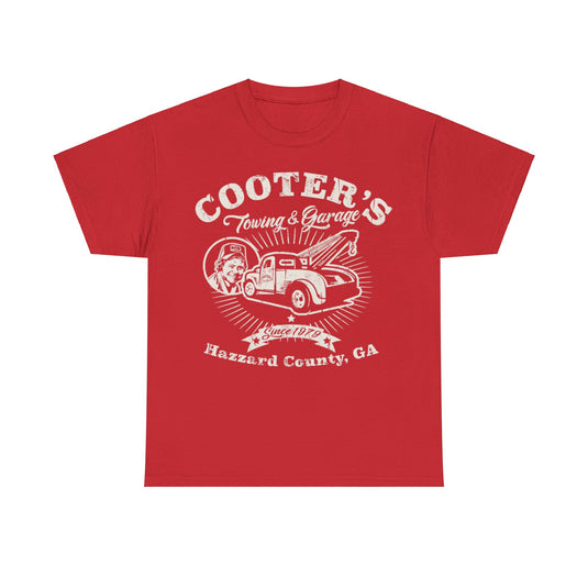 Cooters Towing Garage Dukes of Hazzard TV Show County T-shirt