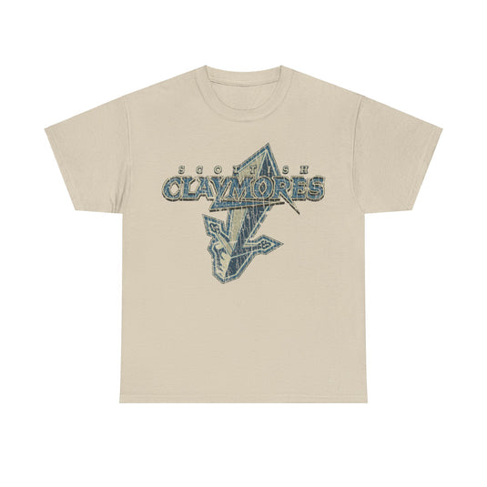 Scottish Claymores Glasgow Football Team T-shirt