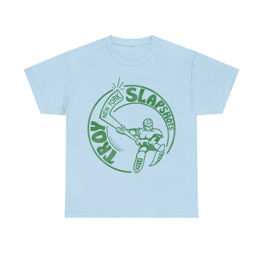 Troy Slapshots New York Hockey Team T-shirt