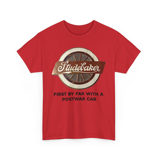 Studebaker First By Far With A Postwar Car Vintage Logo T-shirt