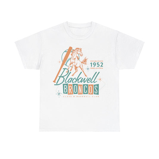 Blackwell Broncos Oklahoma State League Baseball T-shirt