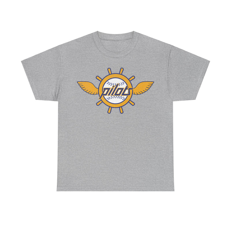 Load image into Gallery viewer, Seattle Pilots Gold Logo Nostalgic Retro Baseball Team T-shirt
