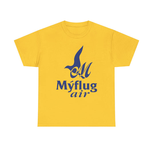 Myflug Air Icelandic Aviation Classic Logo T-Shirt