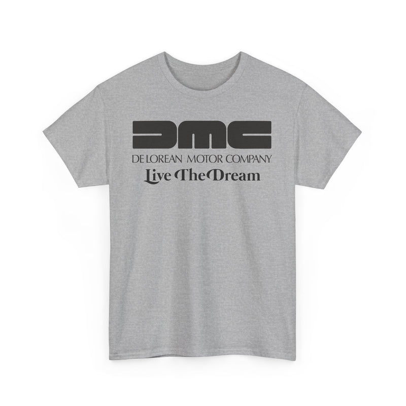 Load image into Gallery viewer, DMC DeLorean Motor Company Live The Dream Vintage T-shirt
