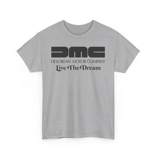 DMC DeLorean Motor Company Live The Dream Vintage T-shirt