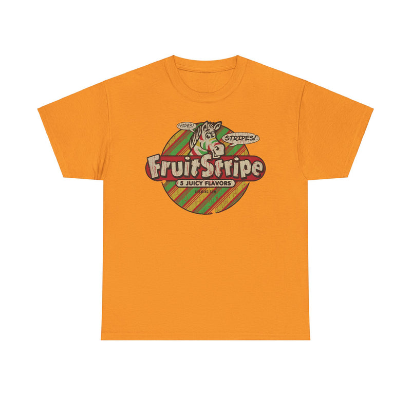 Load image into Gallery viewer, Fruit Stripe 1960 Yipes Stripes Flavor Chewing Gum Zebra T-shirt
