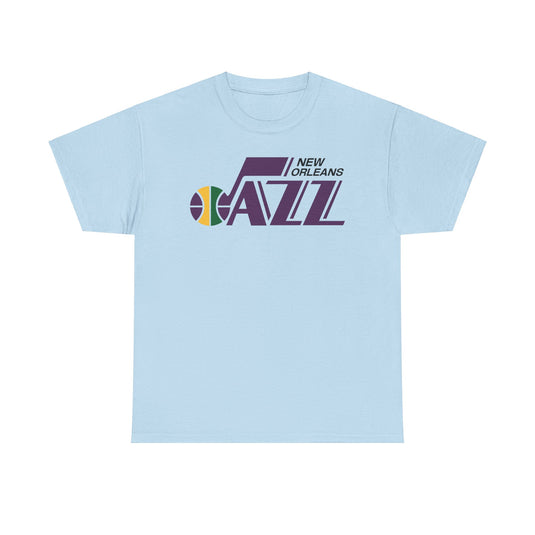 New Orleans Jazz Louisiana Basketball 1974-1979 T-shirt