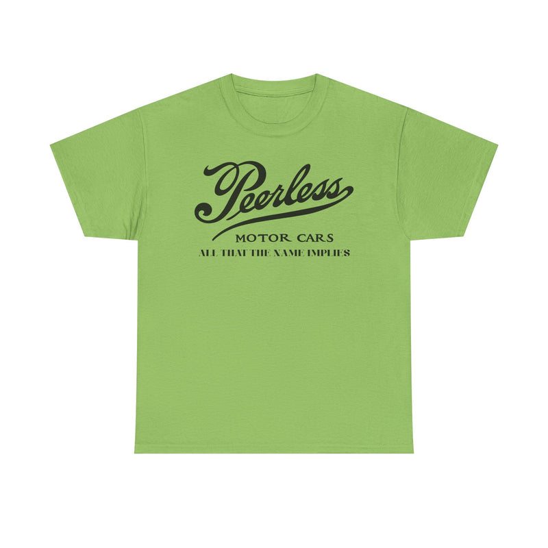 Load image into Gallery viewer, Peerless Motor Cars All That The Name Implies Vintage Logo T-shirt
