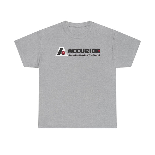 Accuride T-Shirt Defunct Moving Company Logo Tee Moving The World
