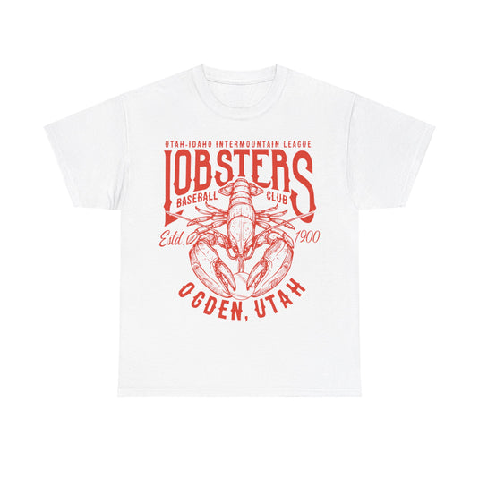 Ogden Lobsters Est 1900 Utah Baseball Team T-shirt