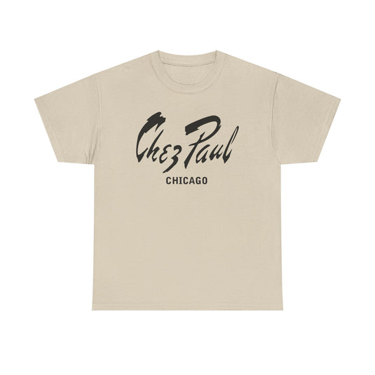 Chez Paul T-Shirt - French Fine Dining Industry Defunct Logo Tee