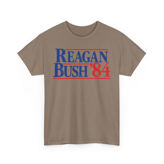 Reagan Bush 1984 Republican Political T-shirt