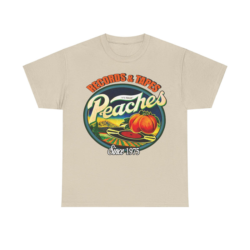 Load image into Gallery viewer, Peaches Records &amp; Tapes Los Angeles Retail Store T-shirt
