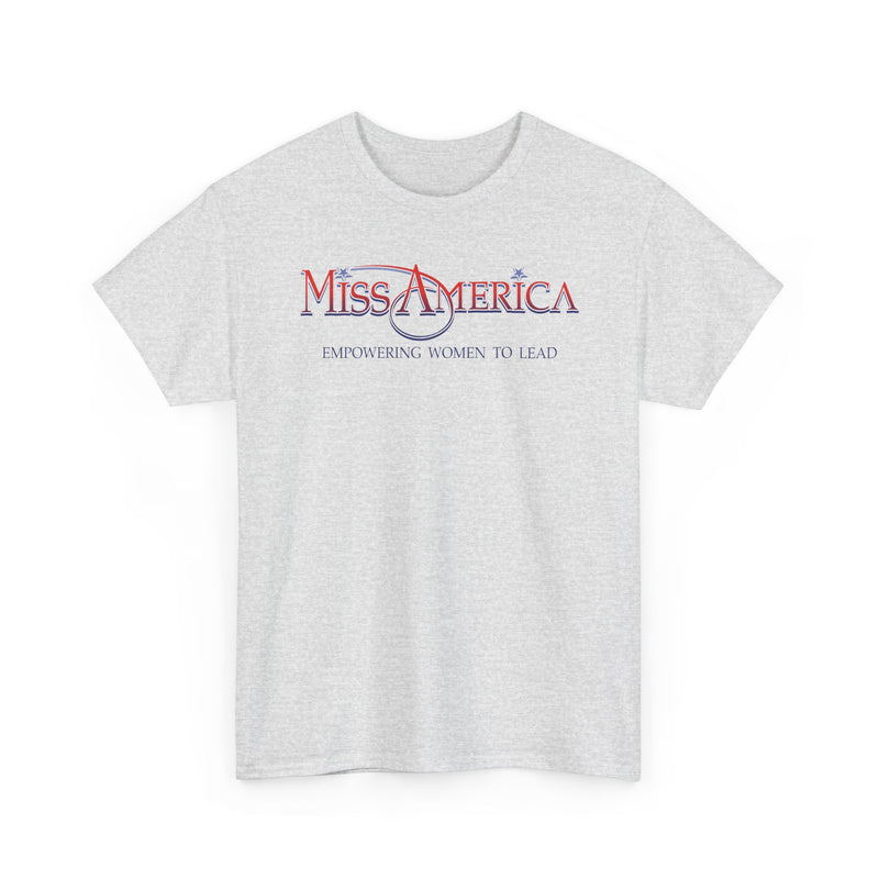 Load image into Gallery viewer, Miss America Empowering Women To Lead T-Shirt Pageant Logo Tee
