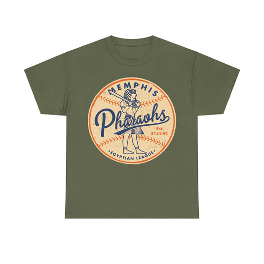 Memphis Pharaohs Est 2153 BC Tennessee Baseball T-shirt