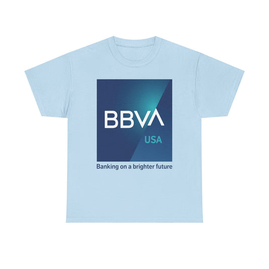 BBVA USA Banking T-Shirt - Brighter Future Logo - Financial Institution - Alabama Texas