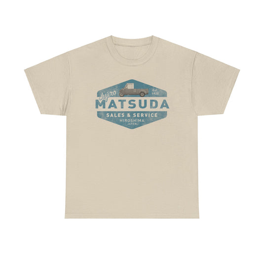 Jujiro Matsuda Est 1920 Mazda Hiroshima Japan Car T-shirt