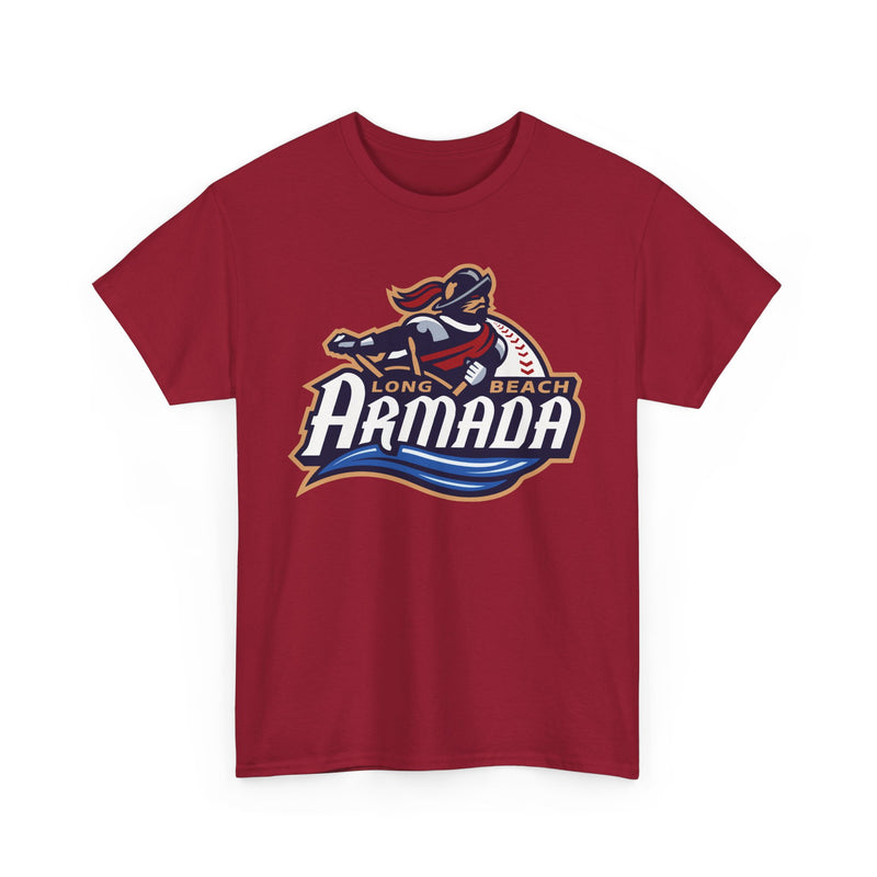 Load image into Gallery viewer, Long Beach Armada Golden Baseball League 2005-2009 California T-shirt
