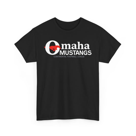 Omaha Mustangs 1964-1975 Nebraska Football T-shirt