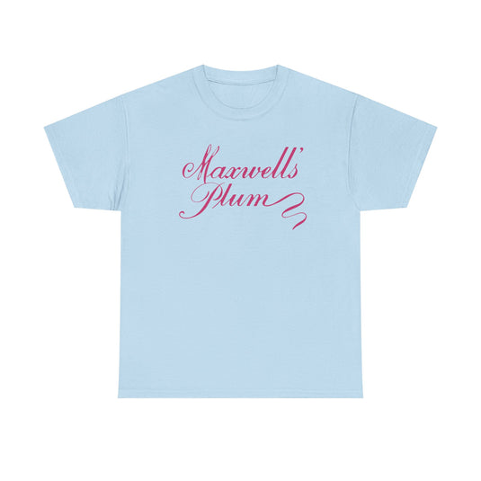 Maxwell's Plum T-Shirt - Restaurant Industry Defunct Logo Tee