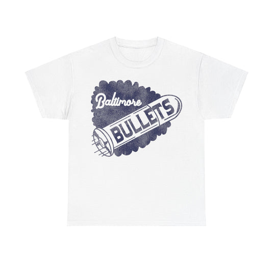 Baltimore Bullets Basketball Team Nostalgic Retro T-shirt