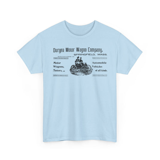 Duryea Motor Wagon Company First American Automobile T-shirt