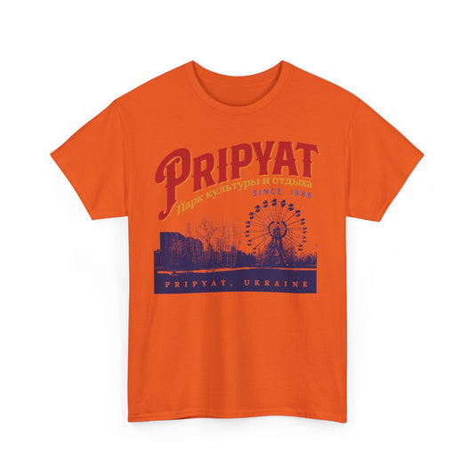 Pripyat Amusement Park Ukraine Nostalgic T-shirt