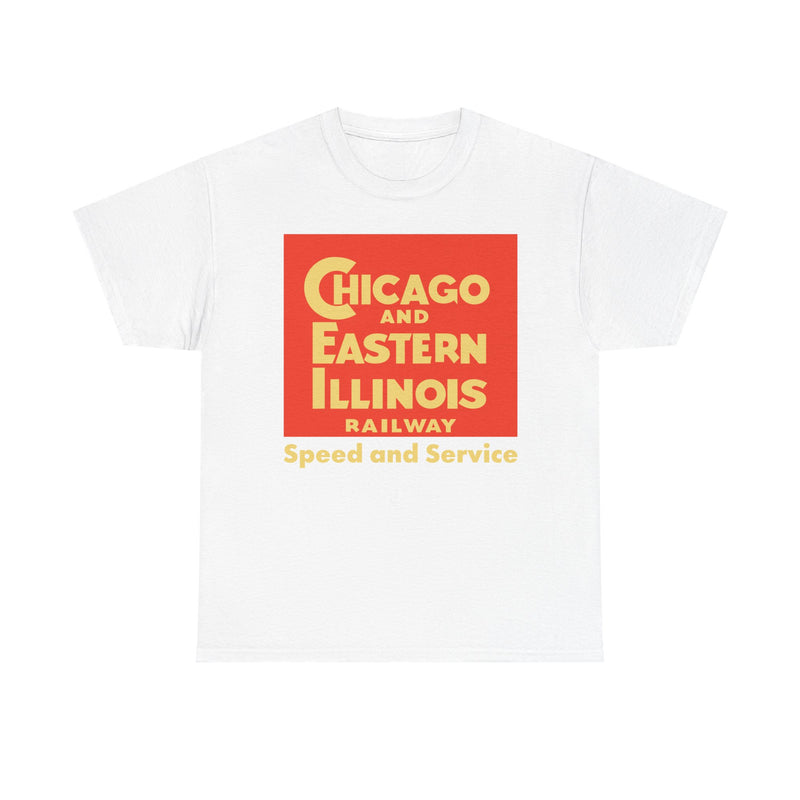 Load image into Gallery viewer, Chicago Eastern Illinois Speed Service Railroad Logo Train T-Shirt
