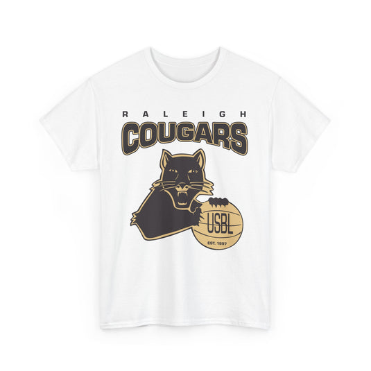 Raleigh Cougars North Carolina Basketball 1997-1999 T-shirt