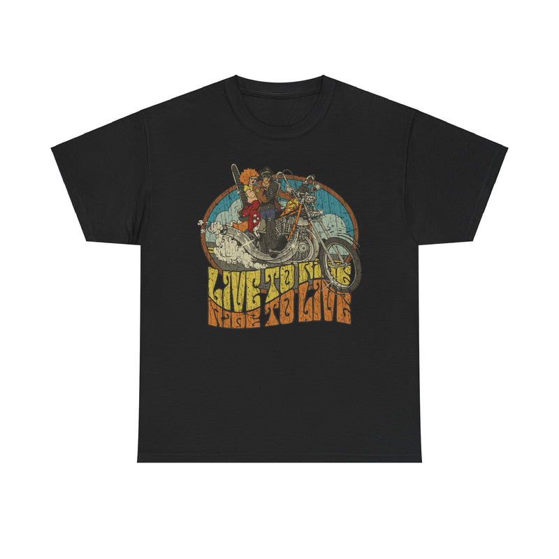 Load image into Gallery viewer, Freedom Rider Live to Ride Nostalgic T-shirt
