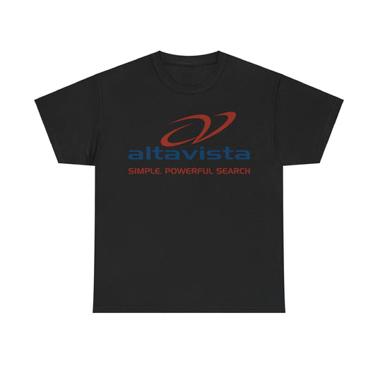 Altavista Logo Simple Powerful Search Retro Nostalgic T-shirt