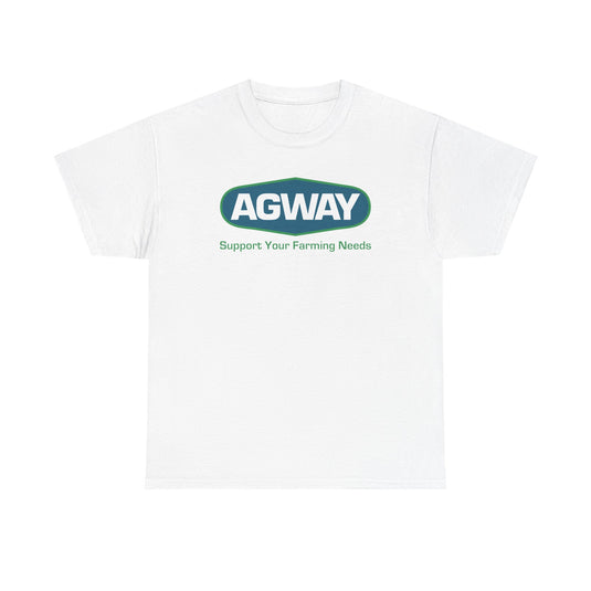 Agway T-Shirt Defunct Farm Supply Store Logo Support Your Farming Needs Tee