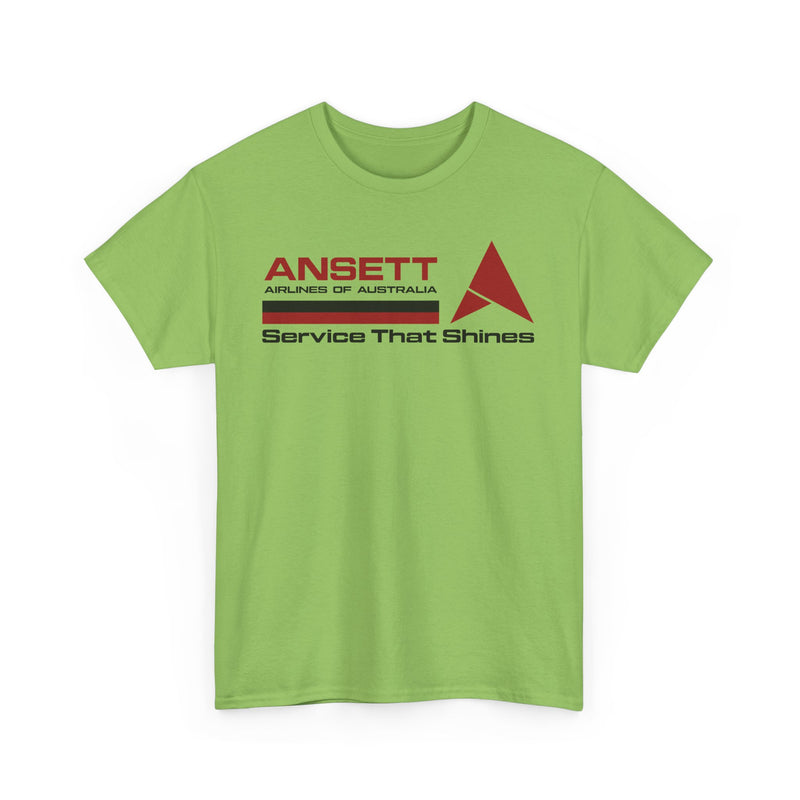 Load image into Gallery viewer, Ansett Airlines of Australia Red Triangle Service That Shines T-shirt
