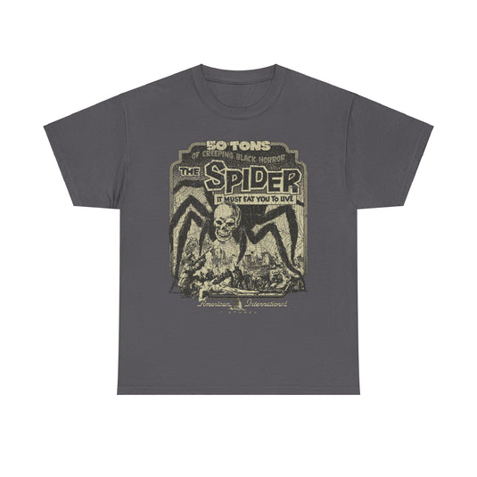 The Spider 1958 Giant Creature Horror Science-Fiction Movie T-shirt