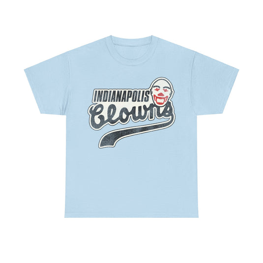 Indianapolis Clowns Logo Nostalgic Retro Baseball Team T-shir