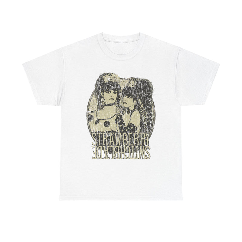 Load image into Gallery viewer, Strawberry Switchblade 1981 Jill Bryson Rose McDowal Scotland Pop Band T-shirt
