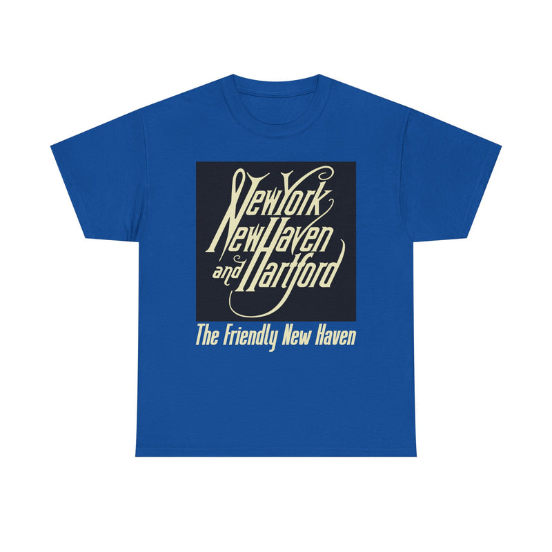 Load image into Gallery viewer, New York New Haven Hartford Railroad Vintage Train Logo T-Shirt
